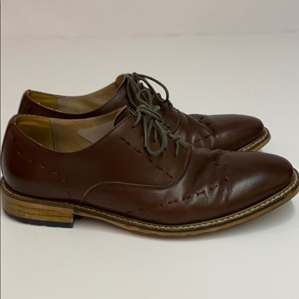 Euc English Laundry Brown Wingtips Sz 10 B42